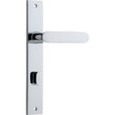 Iver Bronte Door Lever Handle On Rectangular Backplate - primehardware