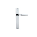 Iver Berlin Door Lever Handle On Rectangular Backplate - primehardware