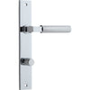 Iver Brunswick Door Lever Handle On Rectangular Backplate - primehardware