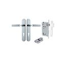 Iver Brunswick Door Lever Handle On Oval Backplate - primehardware