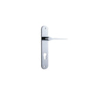 Iver Como Door Lever Handle On Oval Backplate - primehardware