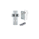Iver Cambridge Door Knob On Rectangular Backplate - primehardware