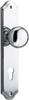 Iver Cambridge Door Knob On Shouldered Backplate - primehardware