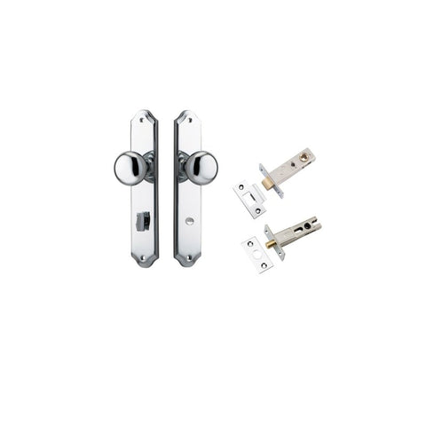 Iver Cambridge Door Knob On Shouldered Backplate - primehardware