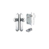 Iver Guildford Door Knob On Shouldered Backplate - primehardware
