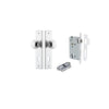 Iver Paddington Door Knob On Chamfered Backplate - primehardware