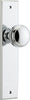 Iver Paddington Door Knob On Chamfered Backplate - primehardware