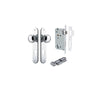 Iver Paddington Door Knob On Oval Backplate - primehardware