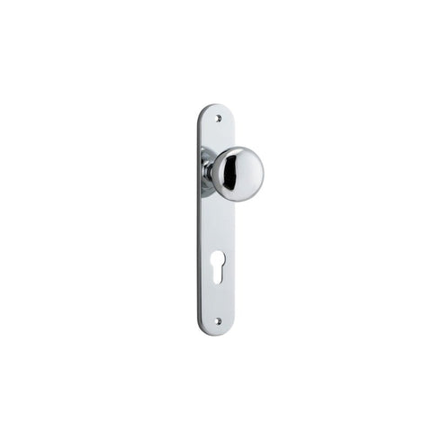 Iver Cambridge Door Knob On Oval Backplate - primehardware