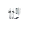 Iver Guildford Door Knob On Stepped Backplate - primehardware