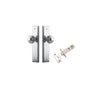 Iver Guildford Door Knob On Stepped Backplate - primehardware