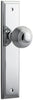 Iver Guildford Door Knob On Stepped Backplate - primehardware