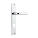 Iver Oslo Lever Door Handle On Rectangular Backplate - primehardware