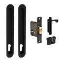Zanda Duke Sliding Door Lock Kit Flush Pull Integrated Design Multiple Sizes & Finishes - primehardware