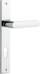 Iver Osaka Door Lever Handle On Rectangular Backplate - primehardware