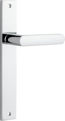 Iver Osaka Door Lever Handle On Rectangular Backplate - primehardware