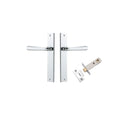 Iver Copenhagen Door Lever Handle On Rectangular Backplate - primehardware