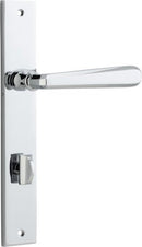 Iver Copenhagen Door Lever Handle On Rectangular Backplate - primehardware