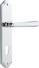 Iver Copenhagen Door Lever Handle On Shouldered Backplate - primehardware
