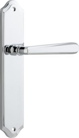 Iver Copenhagen Door Lever Handle On Shouldered Backplate - primehardware