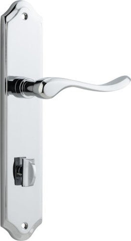 Iver Stirling Door Lever Handle On Shouldered Backplate - primehardware