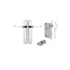 Iver Stirling Door Lever Handle On Oval Backplate - primehardware