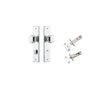 Iver Cambridge Door Knob On Chamfered Backplate - primehardware