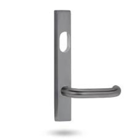 Lockwood 4601 Square End Plate With Cylinder Hole & 59 Lever Architectural Bronze Unlacquered 4601/59AU - primehardware