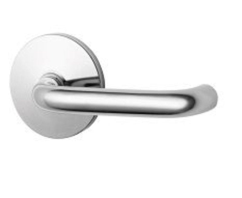 Lockwood 1360 Series 70 Lever on Round Rose Full Set Arch Bronze Unlacquered 1360/1361/70AU - primehardware