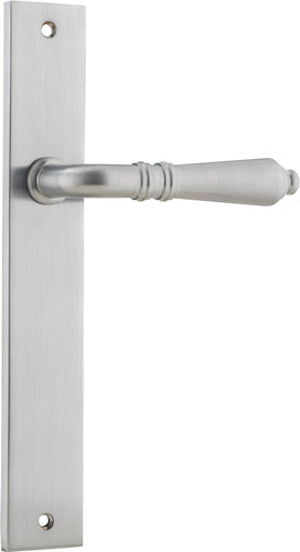 IVER SARLAT LEVER DOOR HANDLE ON RECTANGULAR BACKPLATE- CUSTOMISE TO YOUR NEEDS