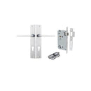 Iver Baltimore Door Lever Handle On Rectangular Backplate - primehardware