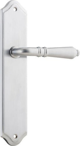 Iver Sarlat Lever Door Handle On Shouldered Backplate - primehardware