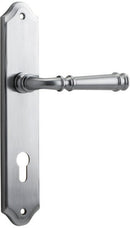 Iver Verona Door Lever Handle On Shouldered Backplate - primehardware