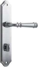 Iver Verona Door Lever Handle On Shouldered Backplate - primehardware