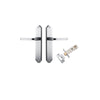Iver Annecy Door Lever Handle On Shouldered Backplate - primehardware