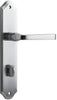 Iver Annecy Door Lever Handle On Shouldered Backplate - primehardware