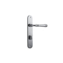 Iver Verona Door Lever Handle On Oval Backplate - primehardware
