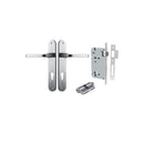 Iver Annecy Door Lever Handle On Oval Backplate - primehardware