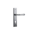 Iver Verona Door Lever Handle On Stepped Backplate - primehardware