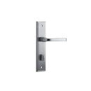 Iver Annecy Door Lever Handle On Stepped Backplate - primehardware