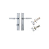 Iver Brunswick Door Lever Handle On Rectangular Backplate