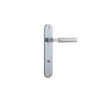 Iver Berlin Door Lever Handle On Oval Backplate - primehardware