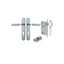 Iver Brunswick Door Lever Handle On Oval Backplate - primehardware