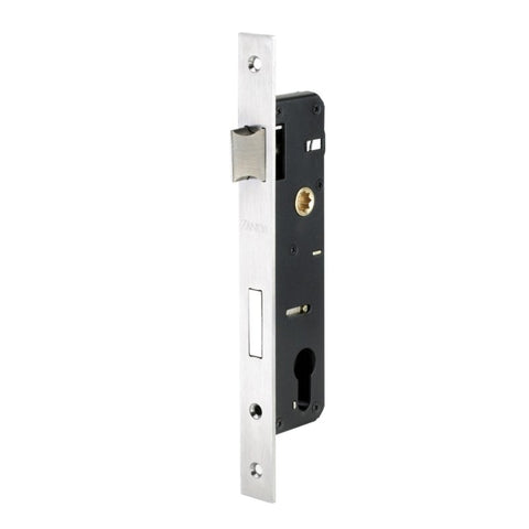 Zanda Euro Narrow Style Mortice Lock (85mm Pitch) - primehardware