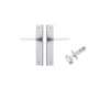 Iver Baltimore Door Lever Handle On Chamfered Backplate - primehardware