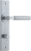 Iver Brunswick Door Lever Handle On Chamfered Backplate - primehardware