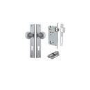 Iver Guildford Door Knob On Rectangular Backplate - primehardware