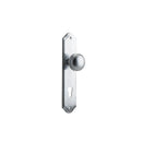 Iver Paddington Door Knob On Shouldered Backplate - primehardware