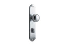 Iver Paddington Door Knob On Shouldered Backplate - primehardware