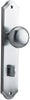 Iver Cambridge Door Knob On Shouldered Backplate - primehardware